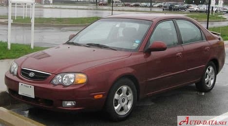 2001 Kia Spectra (USA) 2.0i (140 Hp)